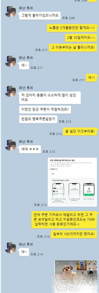 창업 후 마케팅 지원 카톡
